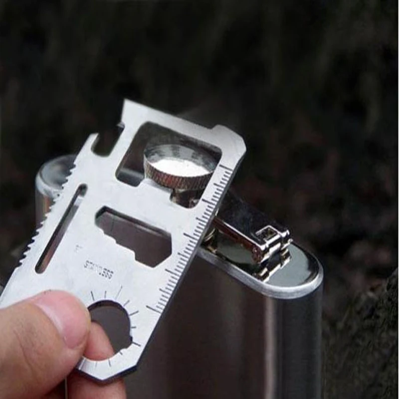 LargeDHL or Fedex Free shipping multi-function universal knife card tool outdoor camping life-saving 100pcs | Электроника