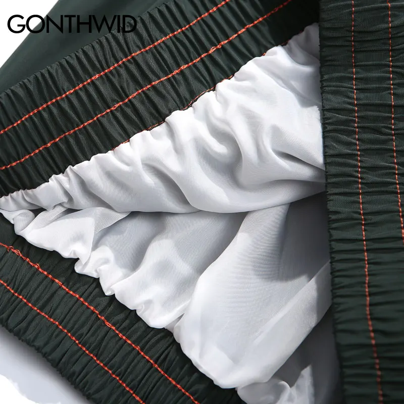 Мужская толстовка с капюшоном GONTHWID осенняя повседневная куртка в стиле хип хоп