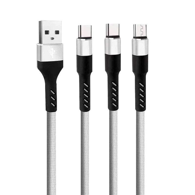 3 в 1 Micro usb type C кабель для зарядного устройства Мульти Usb порт несколько Usb кабель для зарядки Usbc кабели для мобильных телефонов для samsung