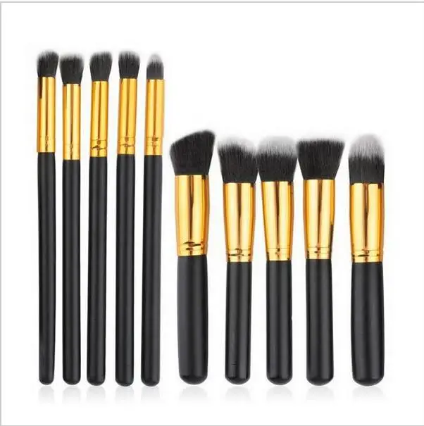 200 комплектов профессиональных yang tinggi sikat kosmetik praktis kuas bedak Lembut Makeup perдлинные