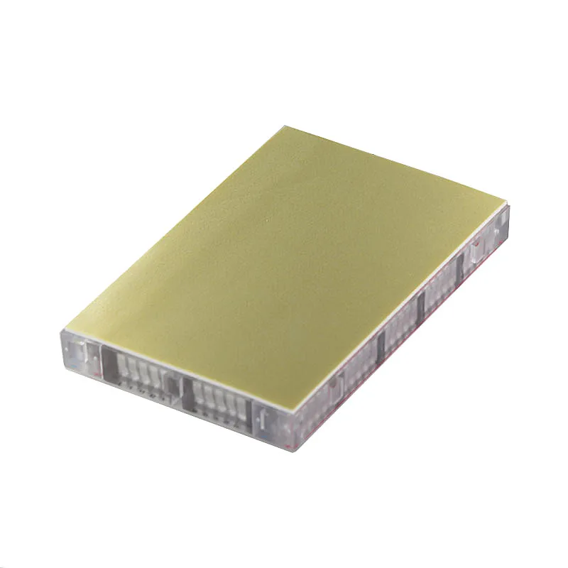 400 точечная Блокировка паяльная мини макетная плата прозрачная для arduino 83x55 мм