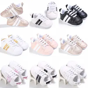 Кроссовки для новорожденных, спортивная обувь для детской кроватки, на шнуровке, с мягкой подошвой