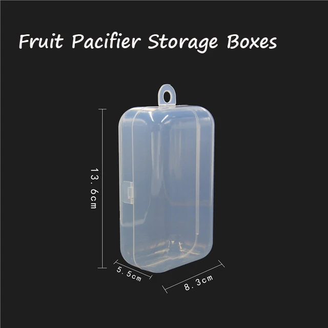 Square Storage Boxes Детское Силиконовое фруктовое зубное кольцо растительное нипплермясное пюре для кормления пищевая штука Нибблер Прорезыватель жевать игрушки 3 размера раскладной дуршлаг s m l - Цвет: Square Storage Boxes