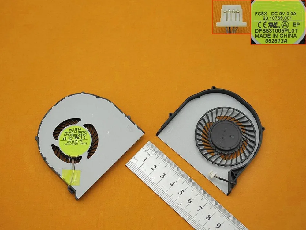 

New Laptop Cooling Fan For acer E1-422 E1-422G E1-522 MS2372 E1-470 E1-430 E1-432 Original PN: DFS531005PL0T CPU Cooler Radiator
