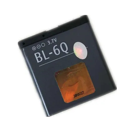Оригинальный BL 6Q 970 мА/ч литий ионный аккумулятор Батарея для Nokia 6700C 6700 E51i N82 N81 E51