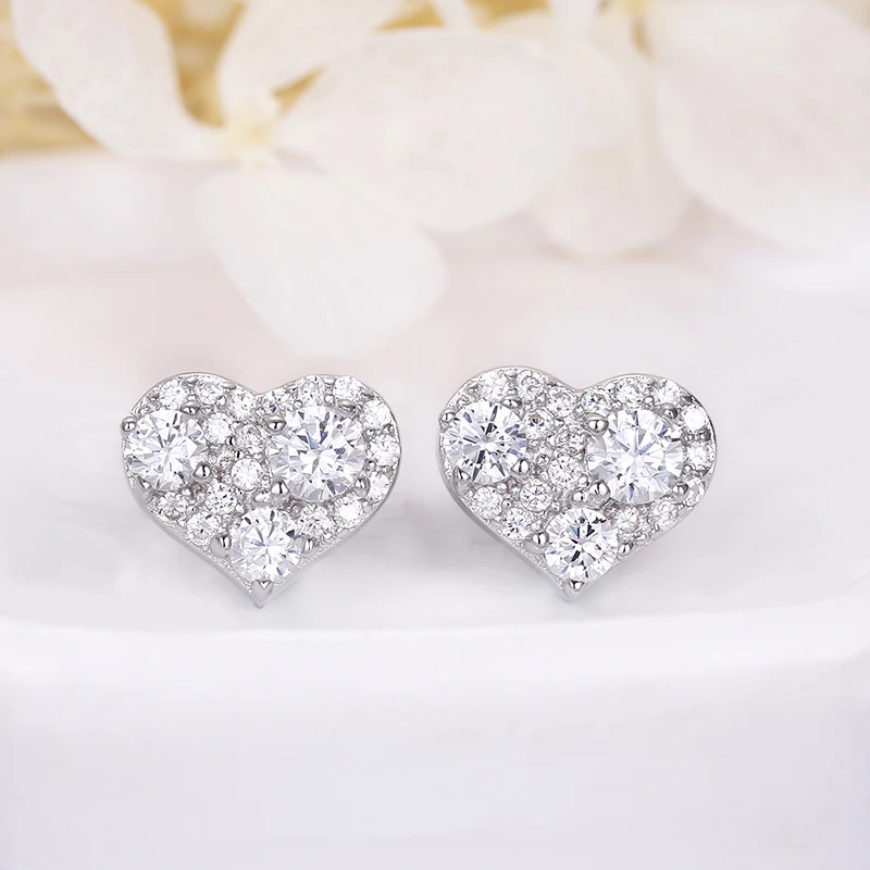 Европейский стиль 925 стерлингового серебра женские серьги ювелирные изделия