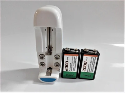 D SHSEJA 2000mAh 9V перезаряжаемая батарея NiMH батарея+ универсальное зарядное устройство 9v aa aaa 18650 cr123a - Цвет: D