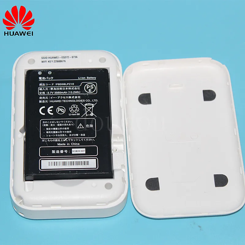 Разблокированный Новый Мобильный Wi-Fi роутер Huawei E5372 E5372T телефон с антенной 4G