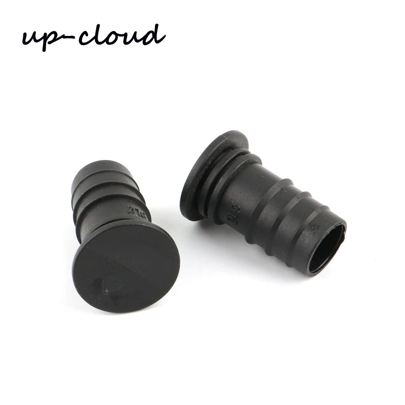 

20 шт., пластиковый UP-CLOUD, 16 мм, заглушка для садового шланга, конечный разъем для остановки воды для системы орошения сада, детали водяной ленты 5/16 дюймов