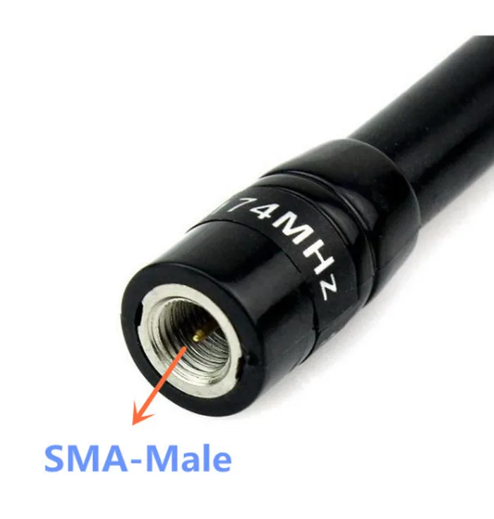 Suave Antena de Radio VHF SMA M Hand для YAESU|Рации| |