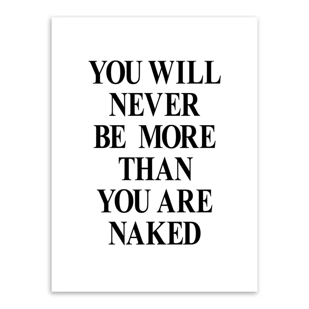 

Inspirational Quotes Canvas Art Print Poster Wall Picture Living Room Canvas Painting Home Decor