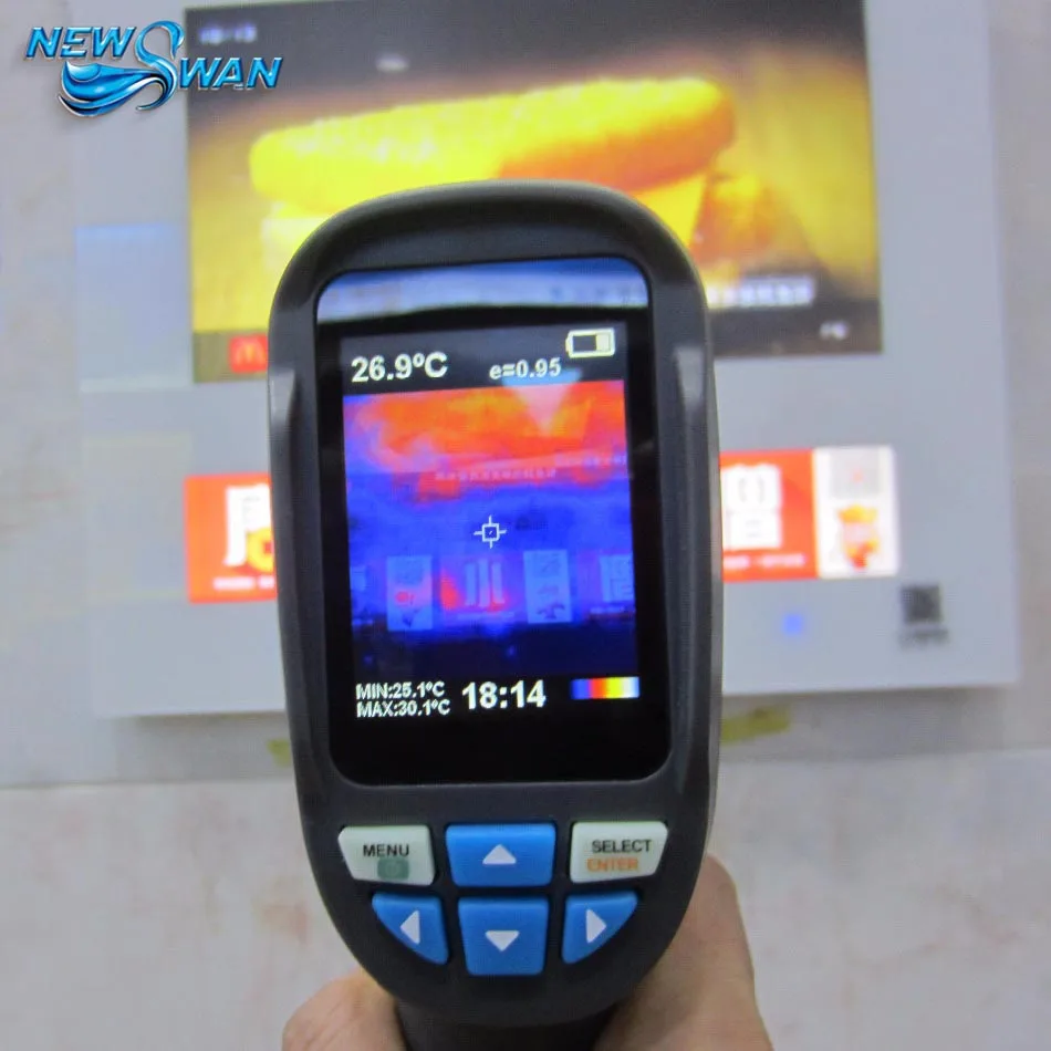 HT02 профессиональный ручной Термальность изображений Камера Портативный
