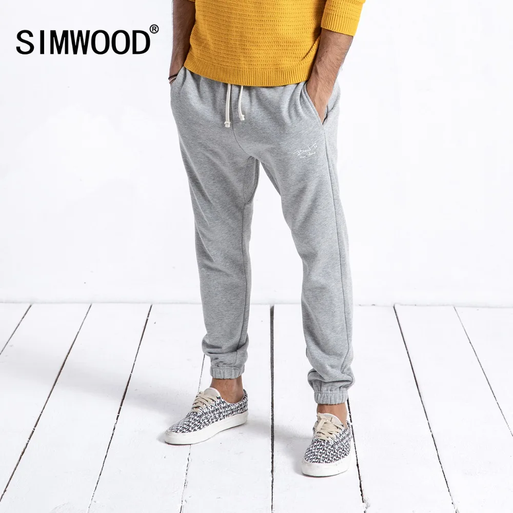 SIMWOOD 2019 спортивные штаны для мужчин новые осенние модные брендовые бега
