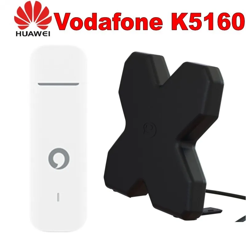 Разблокированный USB накопитель для Vodafone LTE Категория 4 сети Huawei K5160 plus 4g антенна