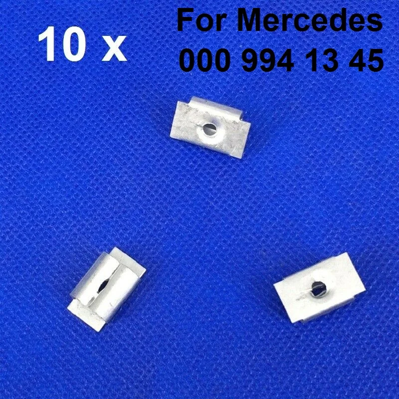 

10xFor Mercedes Benz W100 W198 W121 clip Spring nut 000 994 13 45