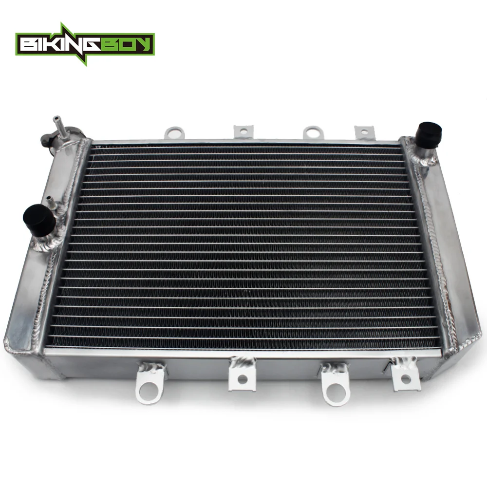 BIKINGBOY для Yamaha YFM 550 700 Grizzly 2009 2010 2011 2012 2013 ATV ALU Cores двигатель водяного охлаждения кулер радиатор