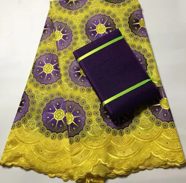 Бесплатная доставка! Высококачественная африканская швейцарская вуаль кружево