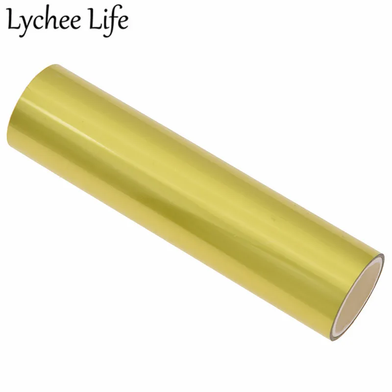Lychee Life 5 м горячего тиснения фольги бумаги DIY алюминиевая Лазерная Фольга бумага красочная фотография деревянная визитная карточка рубашки украшения поставки
