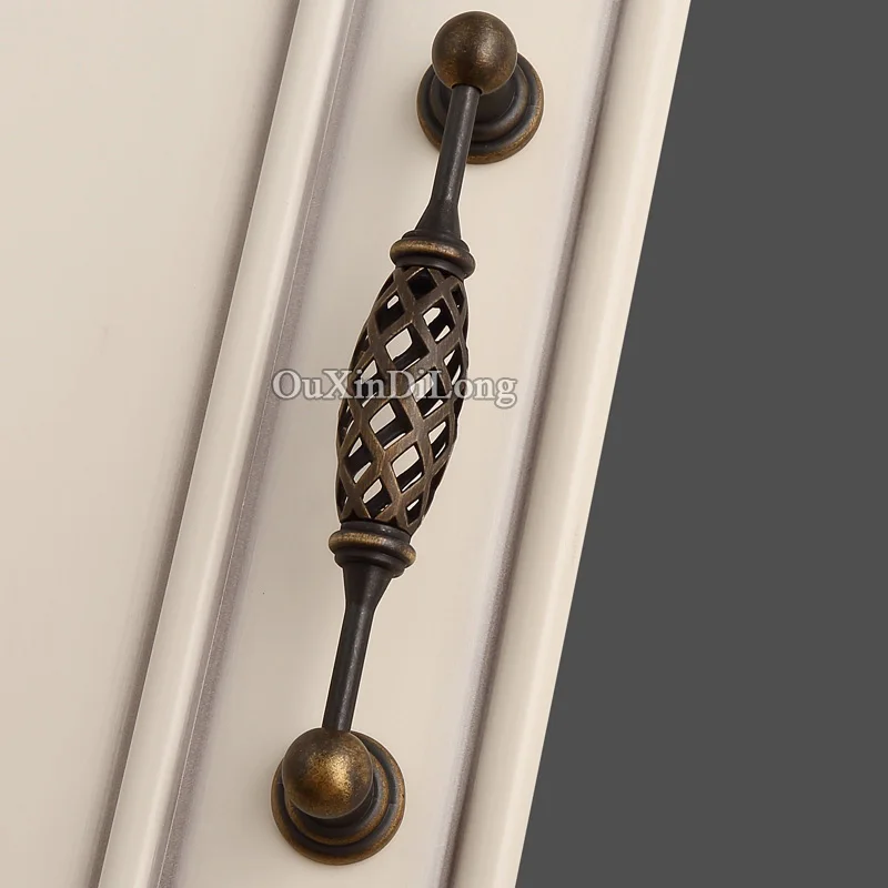 Top Designed 2PCS European Antique Kitchen Cabinet Door Handles Cupboard Wardrobe Drawer Dresser Pulls and Knobs | Обустройство дома