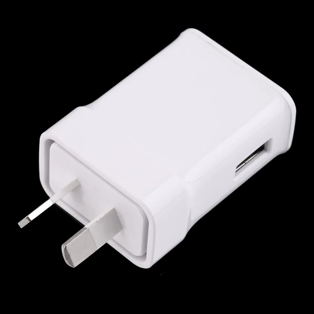 Универсальный разъем AU 5 В в 2.0A один USB Домашний офис стены Низкая Цена Plug адаптер