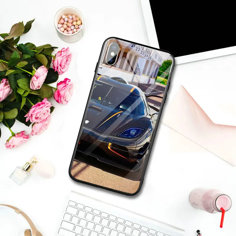 Супер автомобильный Koenigsegg Agera RS для iPhone 5 5S SE 7 8 6s Plus X XR XS Max чехлы телефонов из