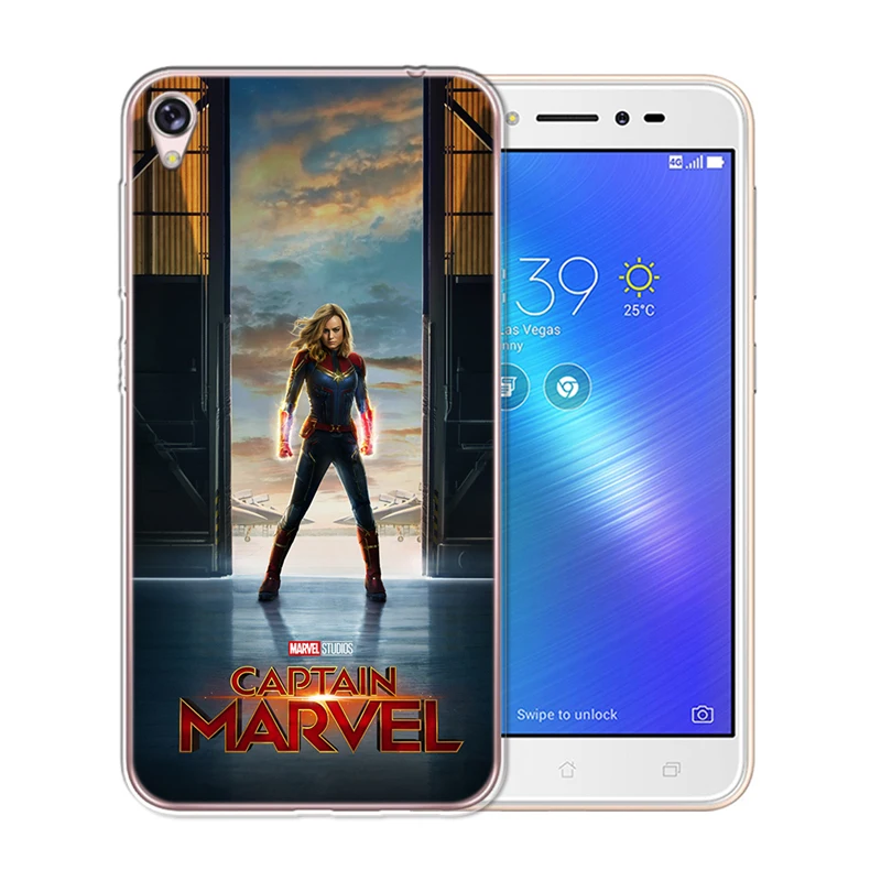 Чехол для телефона с изображением Человека-паука и кота Дэдпула Asus Zenfone Live ZB501KL Max 3