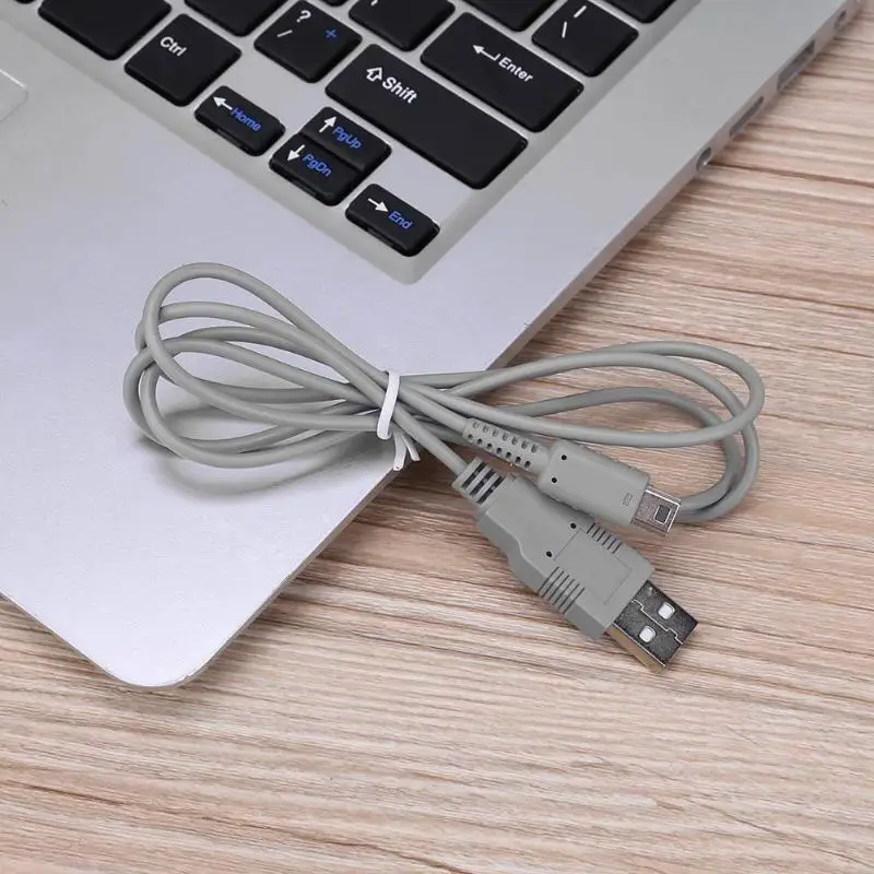 1 м USB зарядный кабель для Nintendo Wii U игровой контроллер геймпад полностью совместим