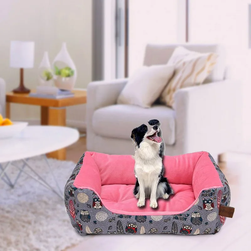 Коврик для дома Hoomall теплые зимние принадлежности животных кровать собак коврик