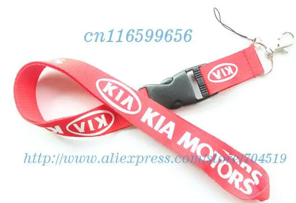 Съемный Ремень АВТОМОБИЛЯ красные ремешки id держателе бейджа Брелок car 37|keychain