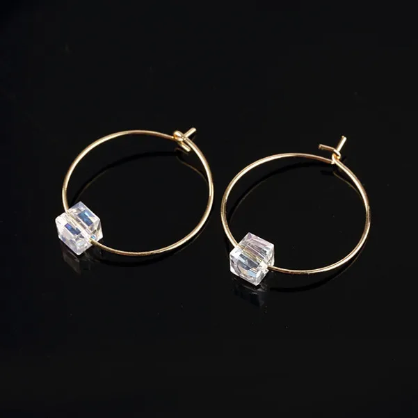 Новые 3 вида стилей Brincos Earing Love Геометрические Имитация жемчуга бисер из