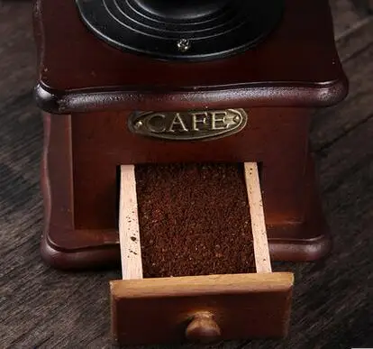 Economici A Dondolo Grande Ruota Manuale Macchina Smerigliatrice A Mano Chicco Di Caffè Smerigliatrice Grinder Casa