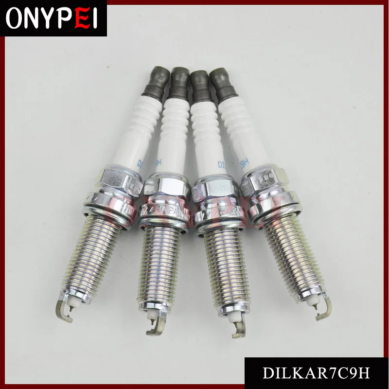 Двойная иридиевая Свеча зажигания 4x 22401 1KC1C DILKAR7C9H для Nissan Juke Pathfinder Infiniti 224011KC1C|plug|plug