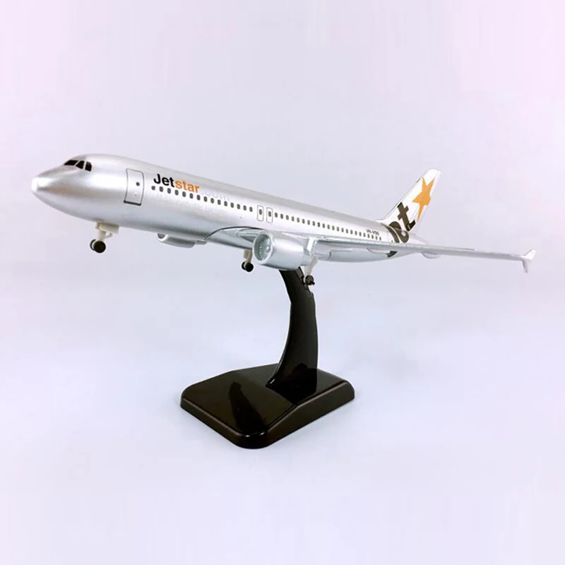 Джейсон пачка 20 см самолет модель самолета Jetstar Аэробус A320 с трёхмерными