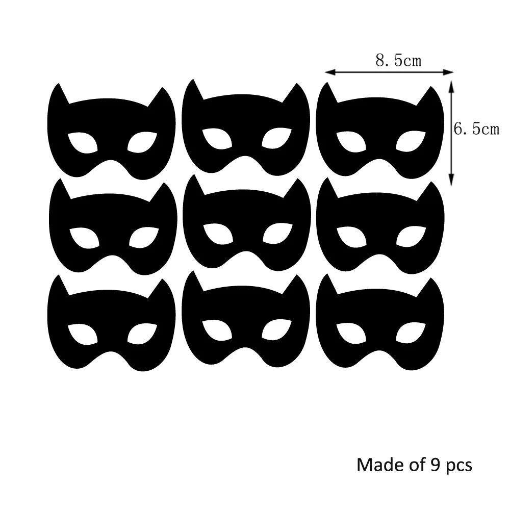 Съемные креативные зеленые маски Funlife для детской комнаты танвечерние ная маска