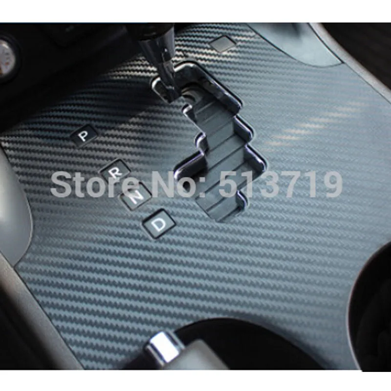 Dongzhen 1pcs Auto Gear 3D Carbon Fiber Vinyl Stickers Car Interior Accessories For HYUNDAI Ix35 Decoration | Автомобили и