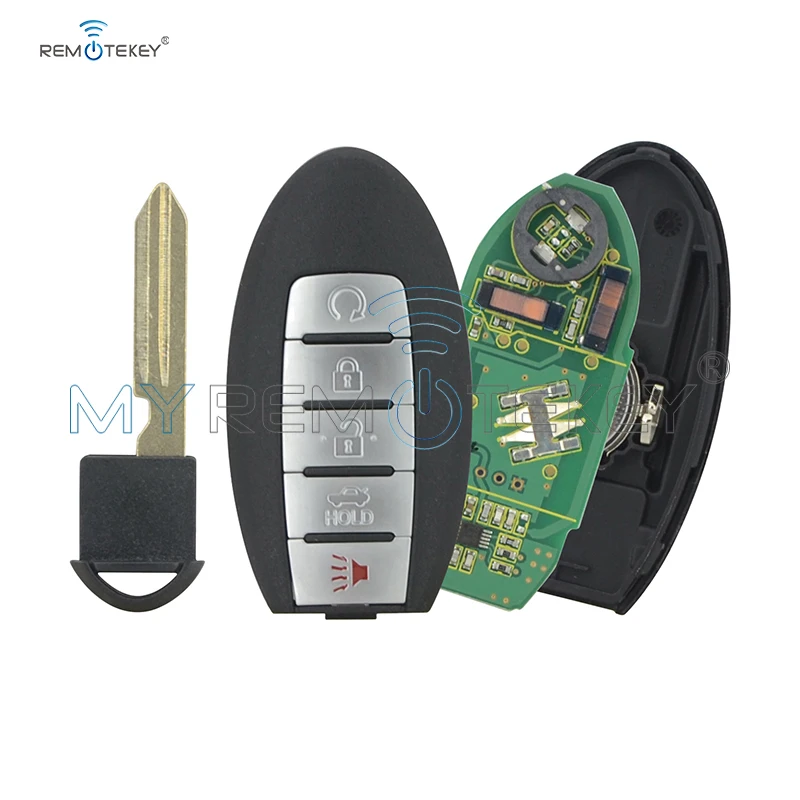 Умный ключ REMTEKEY с 5 кнопками чип ID46 433 МГц для Nissan Armada Infiniti QX56 QX80 2013 2014 2015 2016 2017 2018