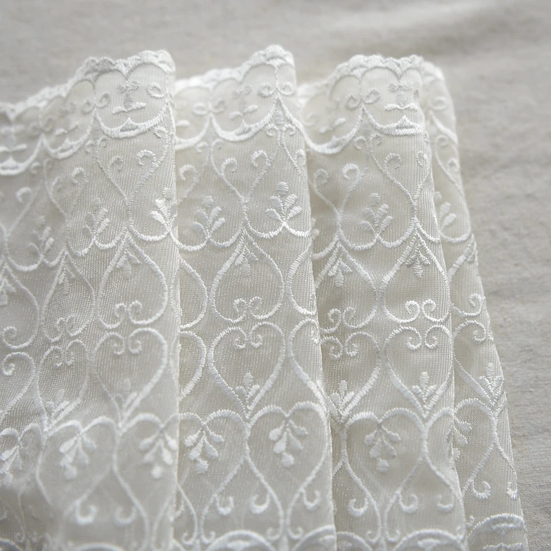 Bilateral openings at embroidery lace Lace accessories F908all post free | Дом и сад