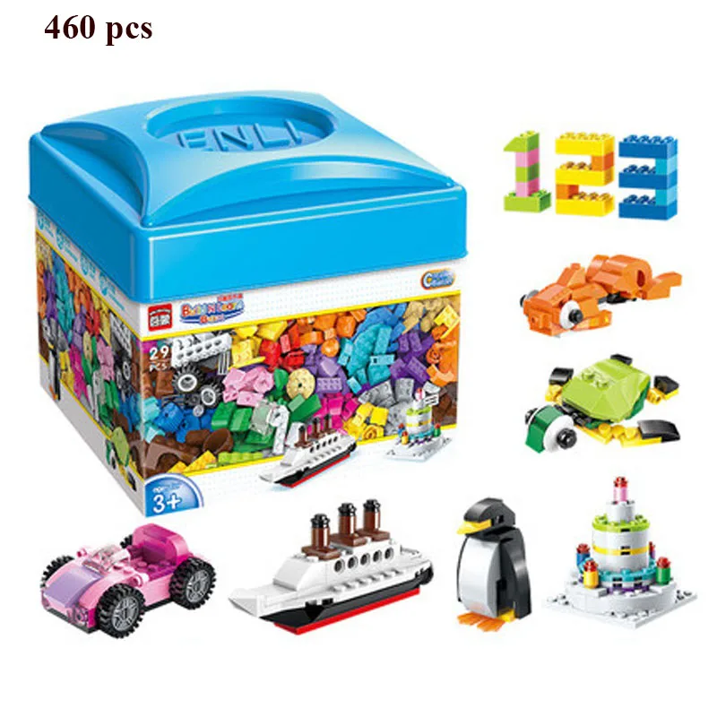 Строительные блоки 2901 DIY Дети творческие игрушки Brinquedos подарок ABS пластиковые