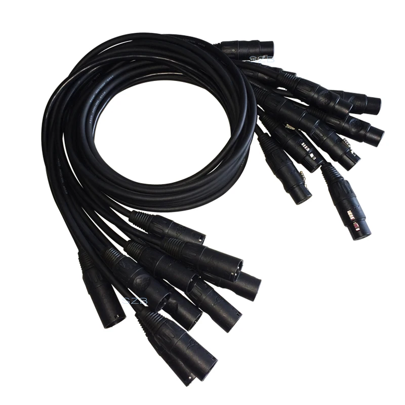 Кабель dmx для подключения сигнала DMX 3 pin длина 1 метр кабель 5 фута XLR сцены