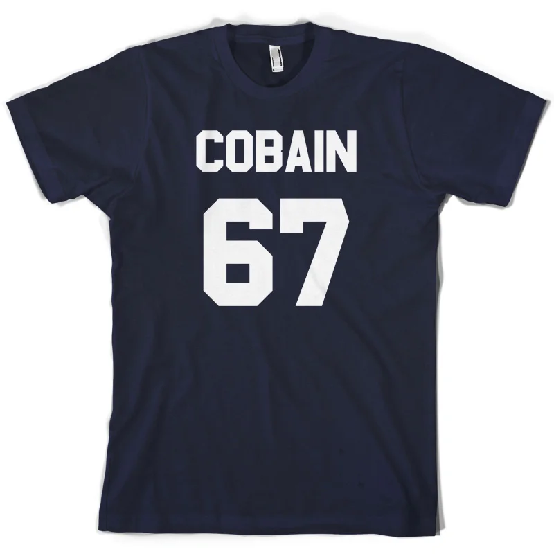 Cobain 67-Мужская футболка-Kurt-Free UK P &amp P-10 цветов-уникальные хлопковые футболки с
