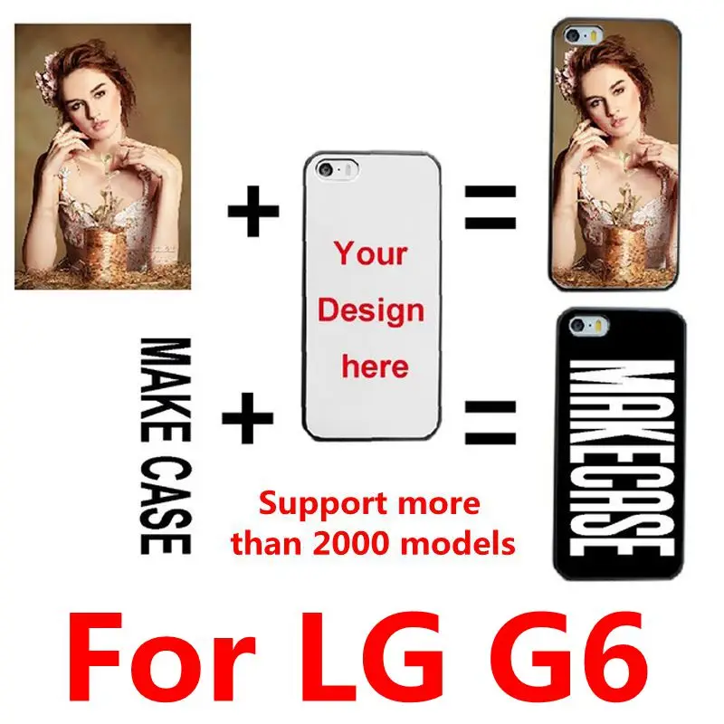 Чехол для LG G6 с индивидуальным фото именем принтом вашего дизайна G6|case for lg|case