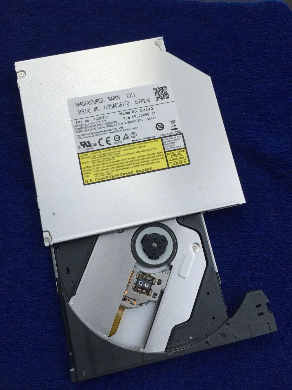 Для оптического привода Panasonic UJ230A UJ230 UJ240 SATA. 12 7 мм Blu Ray|optical drive|blu-ray burnerblu-ray drive |