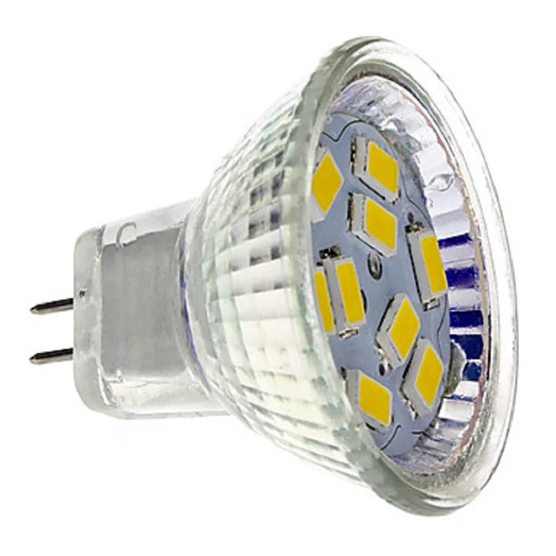 GU4 MR11 9 светодиодный S 5050 5730 3 5 W светильник 350 400LM теплый белый холодный