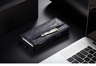 Blue Для Coque iPhone 8 Роскошный Ретро кожаный бумажник с кармашком для карт флип чехол для Etui iPhone 8 iPhone8 кошелек книжная полка - Цвет: Blue