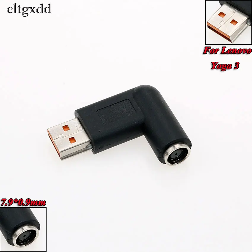 Адаптер питания постоянного тока cltgxdd 5 5*2 1 мм/7 9*0 9 мм разъем Мама-USB для Lenovo YOGA 3 Pro 4