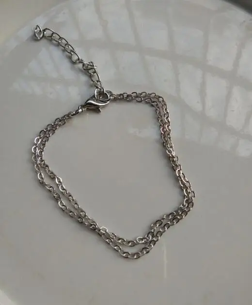 Мужской и Женский двухслойный браслет цепочка из сплава S 95 вечерние|bracelet