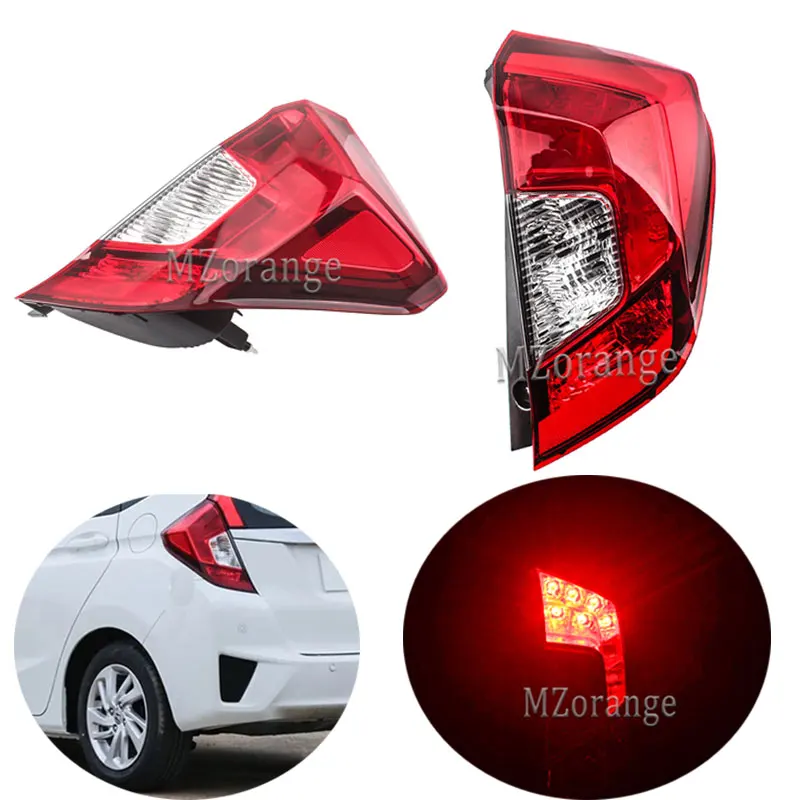 

MZORANGE Rear Tail Light For Honda FIT JAZZ GK5 GP5 2014 2015 2016 2017 Tail Lights Lamp 33550-T5A-G02 33500-T5A-G02 33550T5AG02
