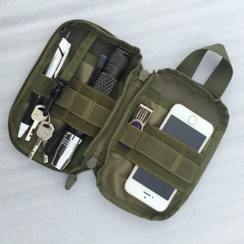 

Нейлоновая холщовая уличная тактическая сумка, военный поясной пакет, мобильный телефон чехол, мини-ключ, сумка для инструментов, спортивна...