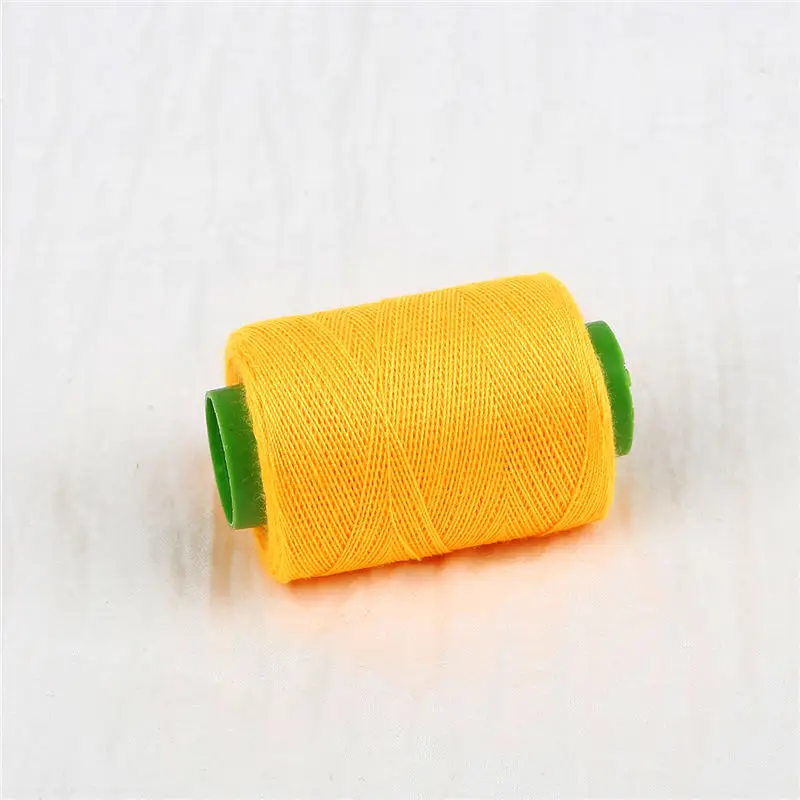 Orange 24 цвета 300 м высокопрочные полиэфирные швейные нитки для машинной вышивки аксессуары для резьбы швейные изделия для шитья - Цвет: Orange
