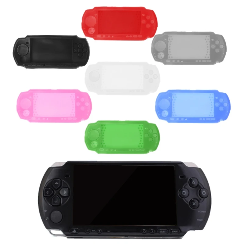 Мягкий силиконовый корпус протектор кожного покрова чехол для Sony PSP 2000 3000